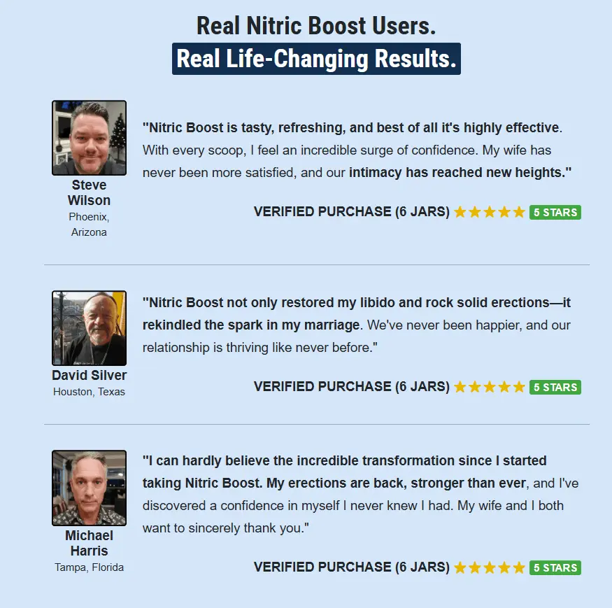 Nitric Boost Ultra customer review